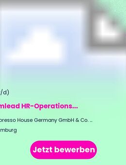 Teamlead HR-Operations (m/w/d) - Hamburg