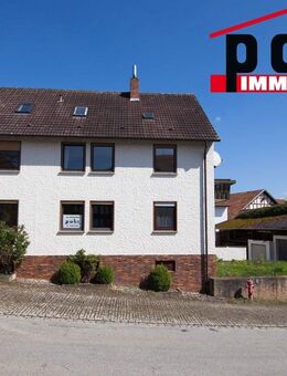 PREIS GESENKT! Großes Wohnhaus zum günstigen Preis! Sehr viel Platz in einem Stadtteil von Seßlach! Scheune + Garagen! - Seßlach