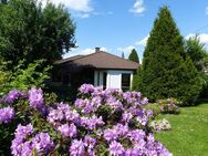 Schickes Einfamilienhaus im Bungalowstil mit großem Garten in der Gemeinde Wermsdorf - zu verkaufen - Wermsdorf