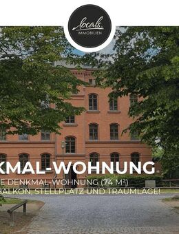 Charmante Denkmal-Wohnung: 3 Zimmer, Balkon, Stellplatz in Traumlage! - Potsdam