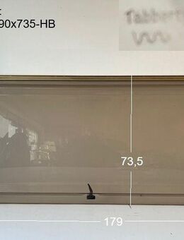 Tabbert Wohnwagenfenster Tabbert-Res.6 D2098 ca 179 x 73,5 gebr. - Schotten Zentrum