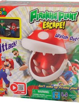 EPOCH Games Spiel Super Mario™ Piranha Plant Escape, Familienspiel