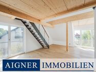 AIGNER - Sonnige 2,5 Zimmer Dachgeschoss-Maisonette Neubauwohnung in Untermenzing - München