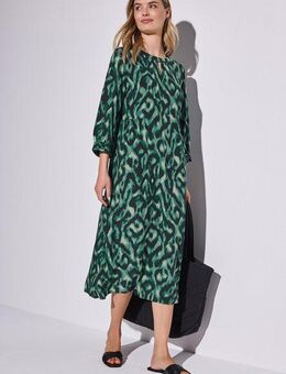 STREET ONE Midikleid 3/4 Arm mit grafischem Muster