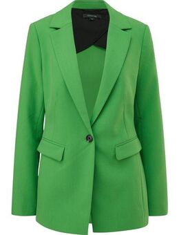 Comma Longblazer mit tiefem V-Ausschnitt