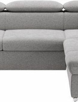 sit&more Ecksofa Valentine, L-Form, Sofa mit Armteil- & Kopfteilverstellung, optional mit Bettfunktion, Ottomane links oder rechts