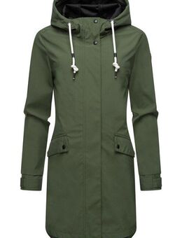 Ragwear Softshellmantel Tinsley Shell wasser- und winddichte Damen Softshelljacke