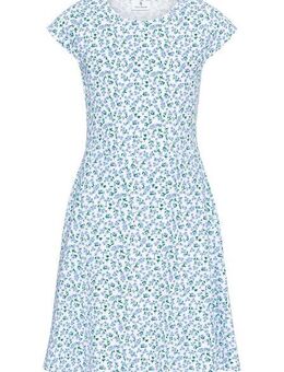 KIDSWORLD Jerseykleid Skaterkleid in Allover-Design weich fallendes Jersey-Kleid