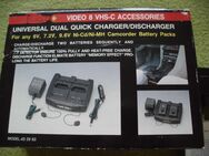 Akku Schnellader, Akku Entlader, EL 322 A,Doppel-Camcorder, mit Bedienungsanleitung - Ehra-Lessien
