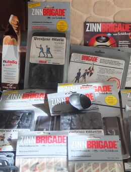 Schildkröt Zinnbrigade - Konvolut Zinngiessen Zinngießform - Weinheim Zentrum