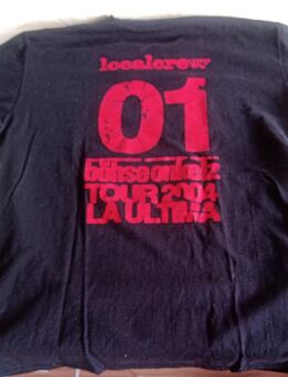 Böhse Onkelz Local Crew Shirt La Ultima Tour 2004 - Hagen (Stadt der FernUniversität) Dahl
