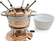 SWISSMAR Fondue Lausanne, 1,8 l, 11-teilig, inkl. 6 nummerierten Fonduegabeln und Keramikeinsatz