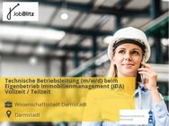 Technische Betriebsleitung (m/w/d) beim Eigenbetrieb Immobilienmanagement (IDA) Vollzeit / Teilzeit - Darmstadt