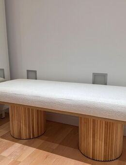Sitzbank mit Boucle Stoff - Hamburg Wandsbek
