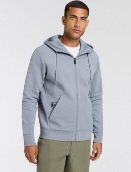 BOSS GREEN Kapuzensweatjacke Saggy mit BOSS Aufdruck