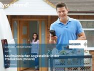 Kaufmännischer Angestellter in der Produktion (m/w/d) - Schmelz