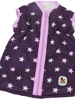 CHIC2000 Puppen Schlafsack Stars lila