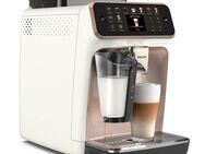 Philips Kaffeevollautomat EP5543/80 5500 Series, 20 Kaffeespezialitäten (heiß oder eisgekühlt), LatteGo-Milchsystem, SilentBrew Technologie, Weiß, rosa lackiert