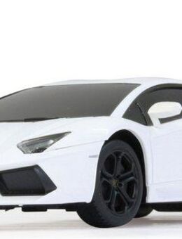 Jamara RC-Auto Deluxe Cars, Lamborghini Aventador, 1:24, weiss, 2,4GHz