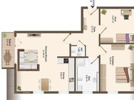 Traumhafte 3-Zimmerwohnung im DG mit perfekter Grundrissgestaltung - Tengen
