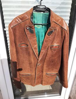 Lederjacke, Größe 52, Bayern Stil - Schwerin