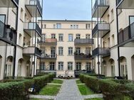 Citynah und hochwertig saniert! 2-Raum-Apartment mit Parkett, Fußbodenheizung und Balkon! - Leipzig