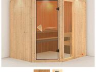 Karibu Sauna Frigga 2, BxTxH: 210 x 184 x 202 cm, 68 mm, (Set) ohne Ofen