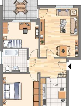 Demnächst frei! 3-Zimmer-Wohnung in Dortmund Aplerbeck - Dortmund