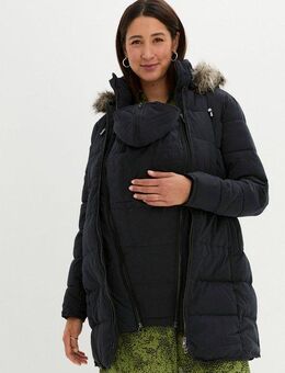 bonprix Umstandsjacke 3-in-1 warm wattierte Umstands- und Tragejacke