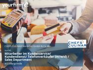 Mitarbeiter im Kundenservice/ Kundendienst/ Telefonverkäufer (m/w/d) / Sales Department - Ludwigsfelde