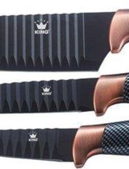 KING Messer-Set Carbon Design (Set, 3-tlg)
