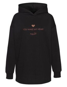 LASCANA Hoodie Lounge-/Kapuzenpullover mit Print vorne, Loungewear