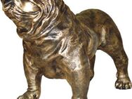 Golden Bulldog lebensgroß Dekorationsfigur - Markersdorf