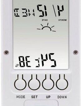 Hama Thermometer/Hygrometer "TH-140", mit Wetterindikator Innenwetterstation