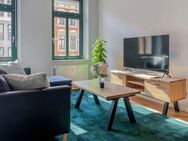Exklusiv sanierte und voll möblierte 3-Raum-Wohnung in guter Lage - Leipzig