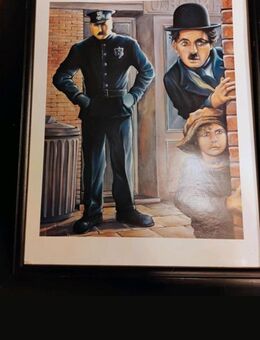 Charlie Chaplin Bild - Goslar