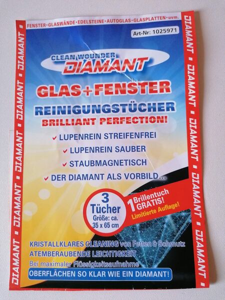 Putztücher - Reinigungstücher 3 Stück - Kerken