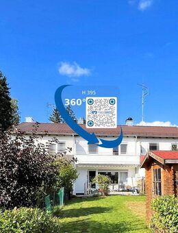 Reihenmittelhaus mit Ausbaupotential und gepflegtem Südgarten - Brunnthal