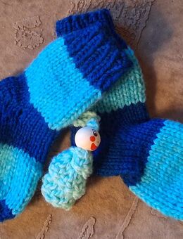 Babysocken mit Glückswürmchen - Bad Freienwalde (Oder)