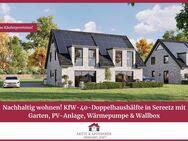 Nachhaltig wohnen! KfW-40-Doppelhaushälfte in Sereetz mit Garten, PV-Anlage, Wärmepumpe & Wallbox! - Bad Schwartau