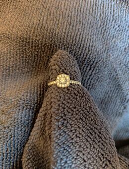 Moncara Ring Weißgold 585 Diamanten Gr.61 - Trier