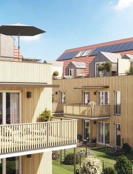 Neubau einer schicken 2-Zimmer Wohnung mit sonnigem Westbalkon - München