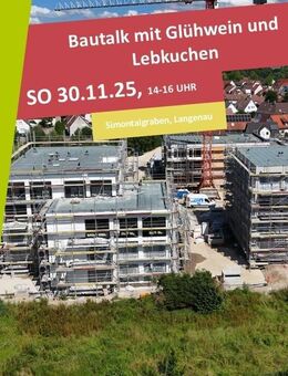 2,5-ZIMMER ETW IM 1. OG MIT BALKON - "WOHNEN IM PARK" IN LANGENAU - B06 - Langenau