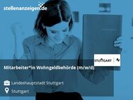 Mitarbeiter*in Wohngeldbehörde (m/w/d) - Stuttgart