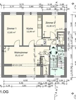 Hochwertig A+ saniertes 3-Familienhaus, Sofort bezugsfrei, als Anlage oder Eigennutzung - Hanau (Brüder-Grimm-Stadt)