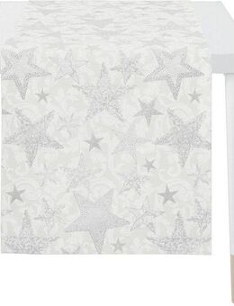 APELT Tischläufer 4711 CHRISTMAS GLAM, Weihnachtsdeko, Weihnachten (1-tlg), Lurex-Jacquardgewebe