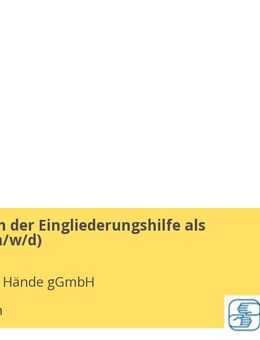 Hilfskraft in der Eingliederungshilfe als Springer (m/w/d) - München