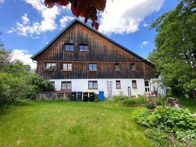 Wohnung im Obergeschoss mit ausgebautem Dachgeschoss im Glasmacherhaus von Schmidsfelden