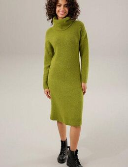 Aniston CASUAL Strickkleid mit halsfernem Rollkragen