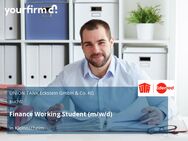 Finance Working Student (m/w/d) - Kleinostheim